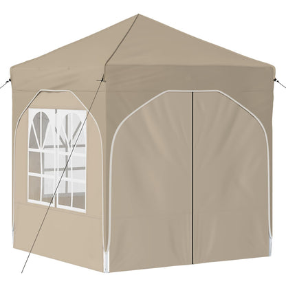 vidaXL Pop-up Party Tent 192 x 192 x 245 cm Cream