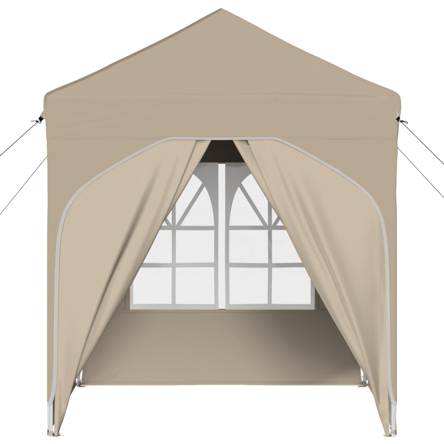 vidaXL Pop-up Party Tent 192 x 192 x 245 cm Cream