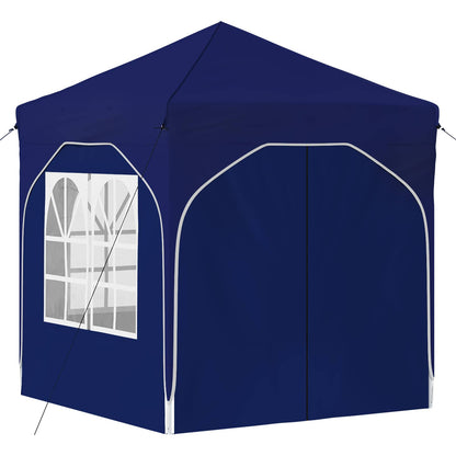 vidaXL Pop-up Party Tent 192 x 192 x 245 cm Blue