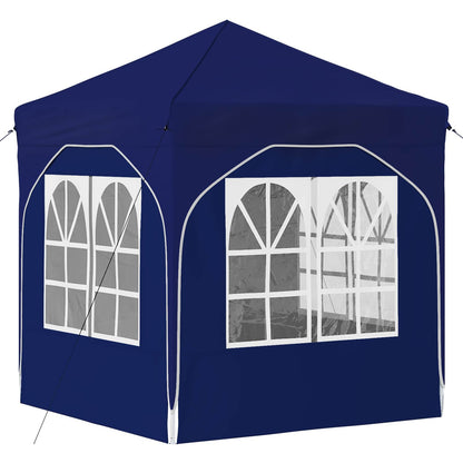 vidaXL Pop-up Party Tent 192 x 192 x 245 cm Blue