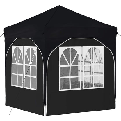 vidaXL Pop-up Party Tent 192 x 192 x 245 cm Antracite
