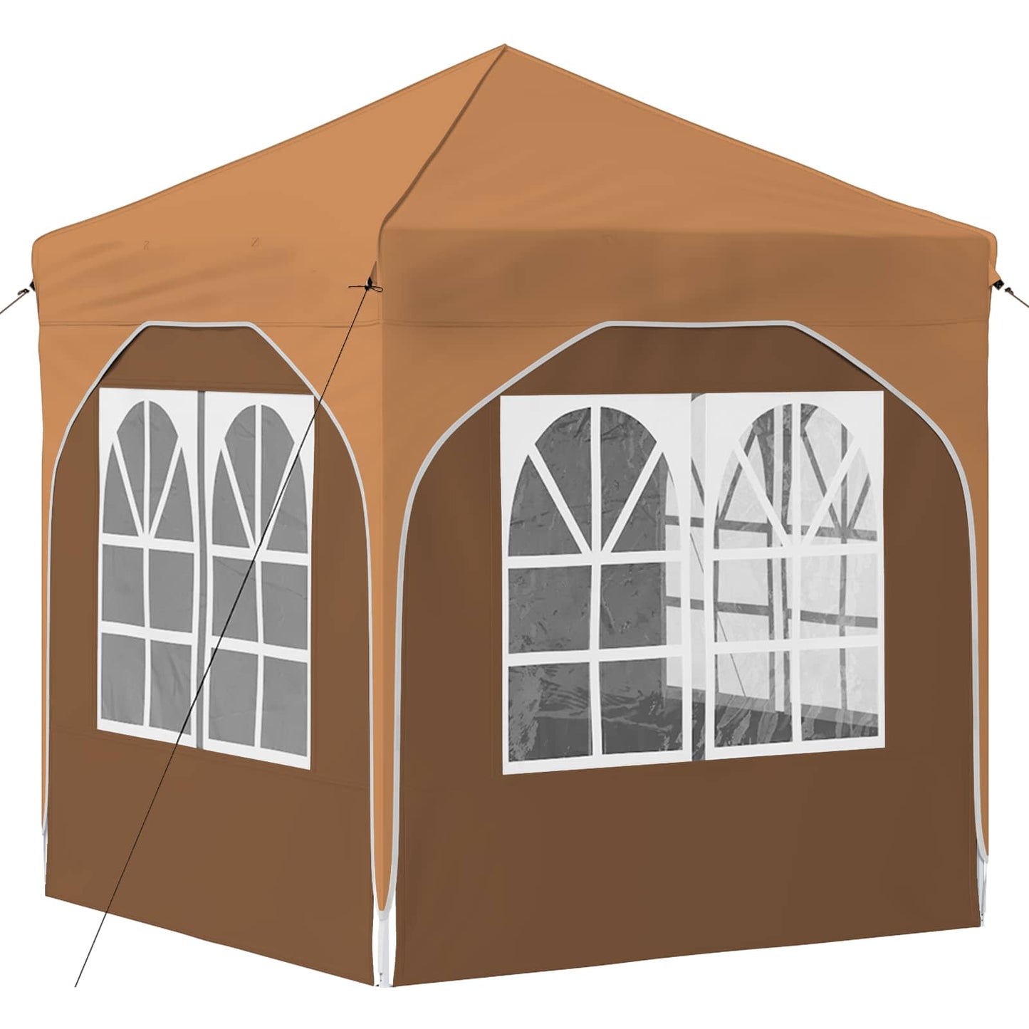 vidaXL Pop-up Party Tent 192 x 192 x 245 cm Beige