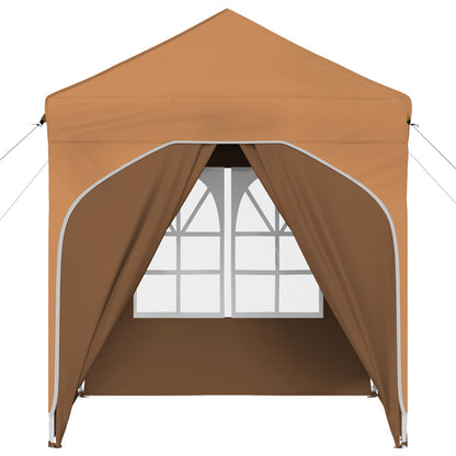 vidaXL Pop-up Party Tent 192 x 192 x 245 cm Beige