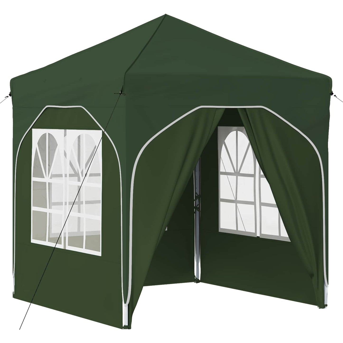 vidaXL Pop-up Party Tent 192 x 192 x 245 cm Green