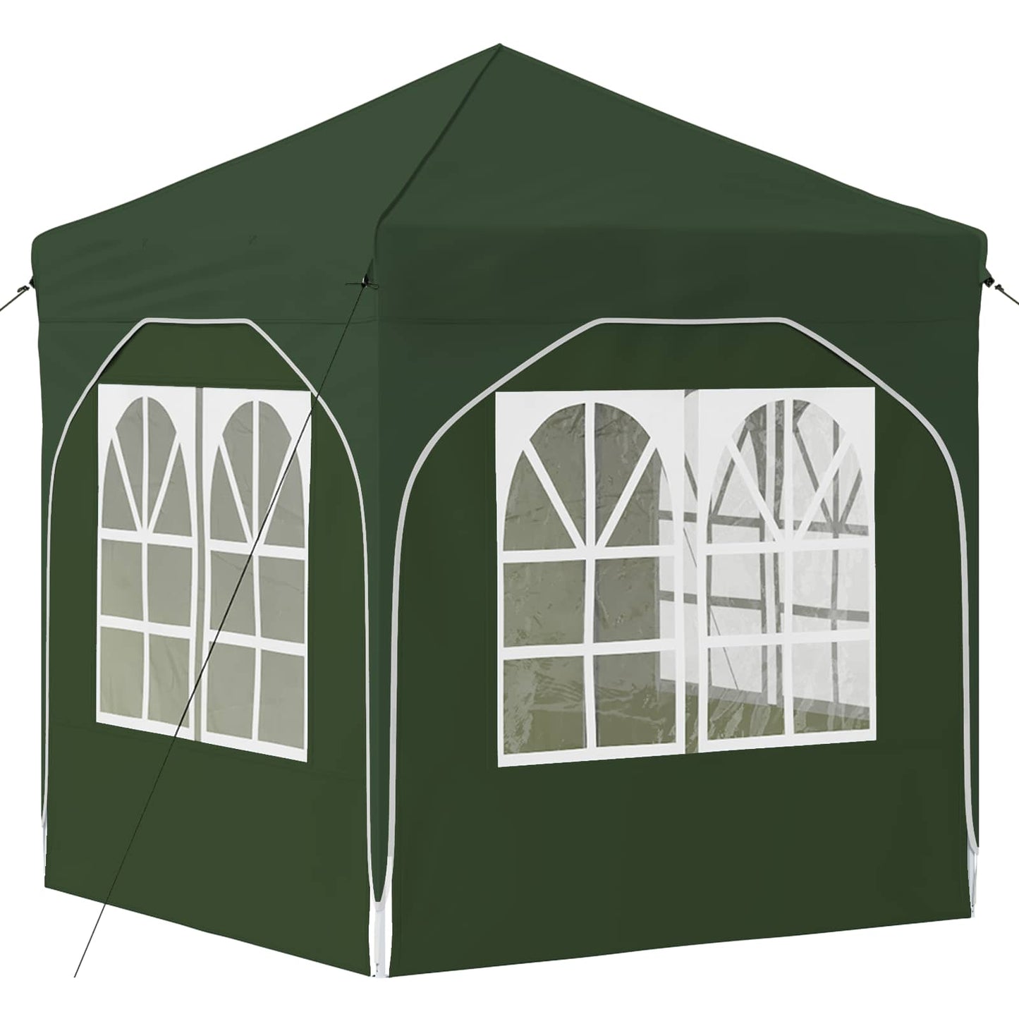 vidaXL Pop-up Party Tent 192 x 192 x 245 cm Green