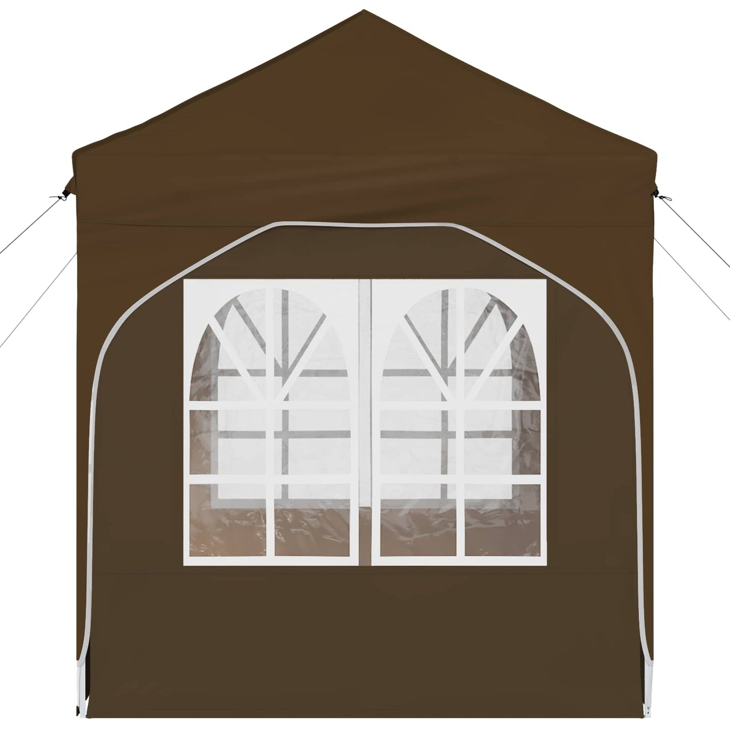 vidaXL Pop-up Party Tent 192 x 192 x 245 cm Taupe