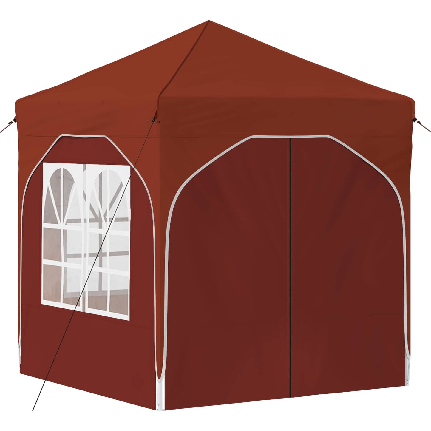 vidaXL Pop-up Party Tent 192 x 192 x 245 cm Terracotta