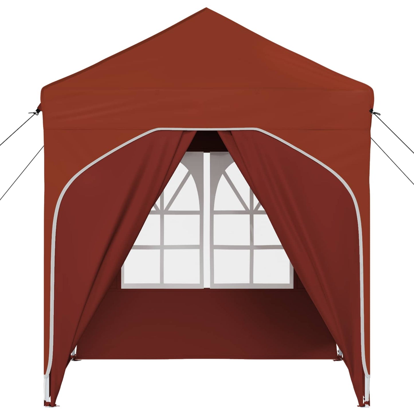 vidaXL Pop-up Party Tent 192 x 192 x 245 cm Terracotta