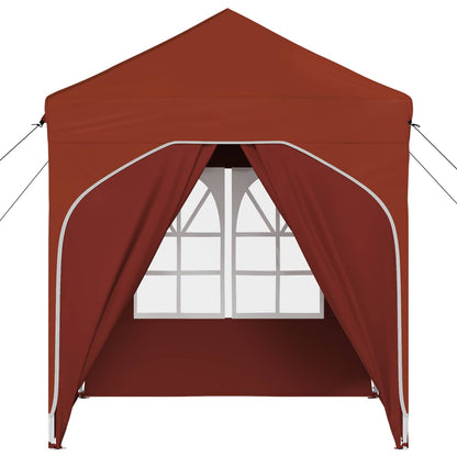 vidaXL Pop-up Party Tent 192 x 192 x 245 cm Terracotta