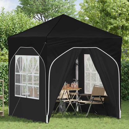 vidaXL Pop-up Party Tent 192 x 192 x 245 cm Black