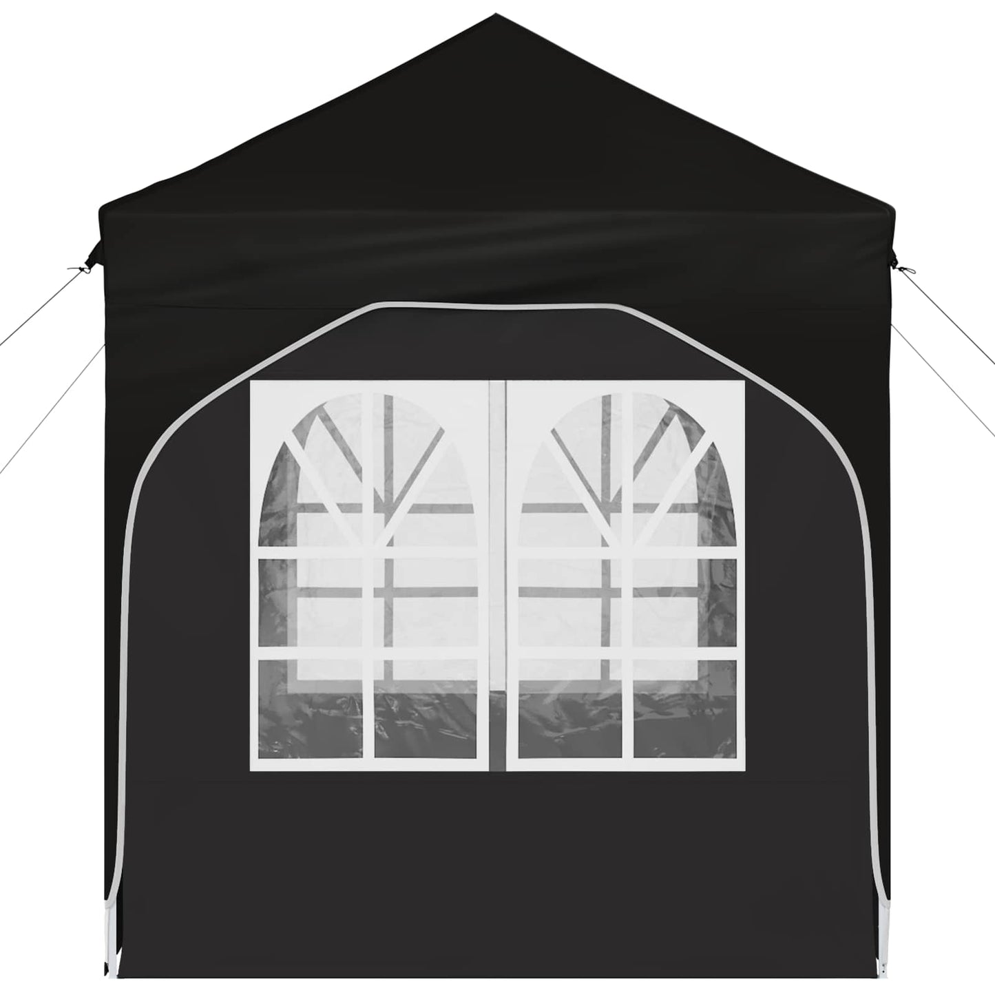 vidaXL Pop-up Party Tent 192 x 192 x 245 cm Black