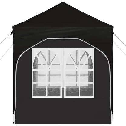 vidaXL Pop-up Party Tent 192 x 192 x 245 cm Black