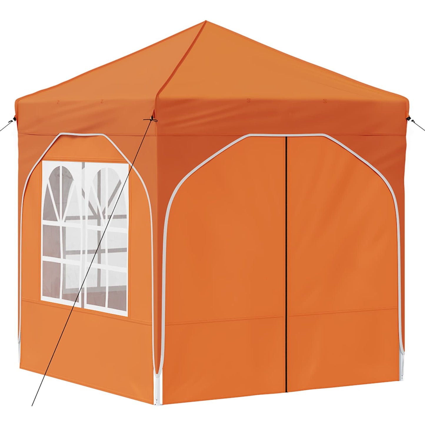 vidaXL Pop-up Party Tent 192 x 192 x 245 cm Orange