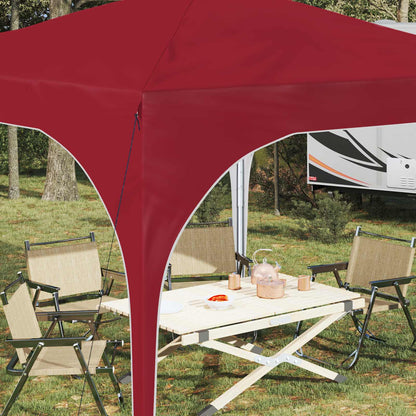 vidaXL Pop-up Party Tent 290 x 290 x 245 cm Burgundy