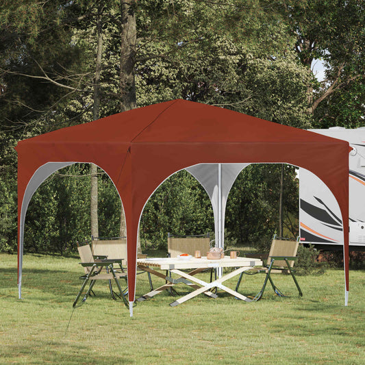 vidaXL Pop-up Party Tent 290 x 290 x 245 cm Terracotta