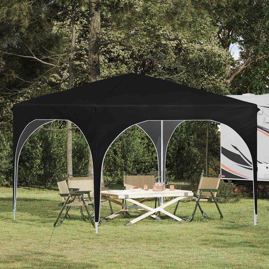vidaXL Pop-up Party Tent 290 x 290 x 245 cm Black