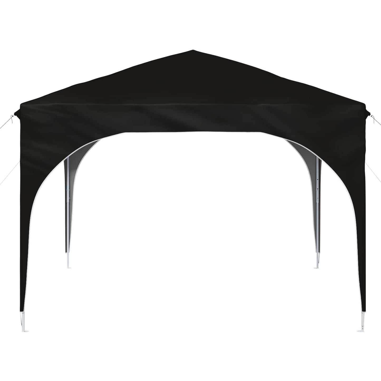 vidaXL Pop-up Party Tent 290 x 290 x 245 cm Black
