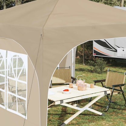 vidaXL Pop-up Party Tent 290 x 290 x 245 cm Cream