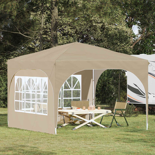 vidaXL Pop-up Party Tent 290 x 290 x 245 cm Cream
