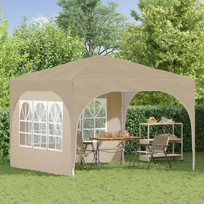 vidaXL Pop-up Party Tent 290 x 290 x 245 cm Cream