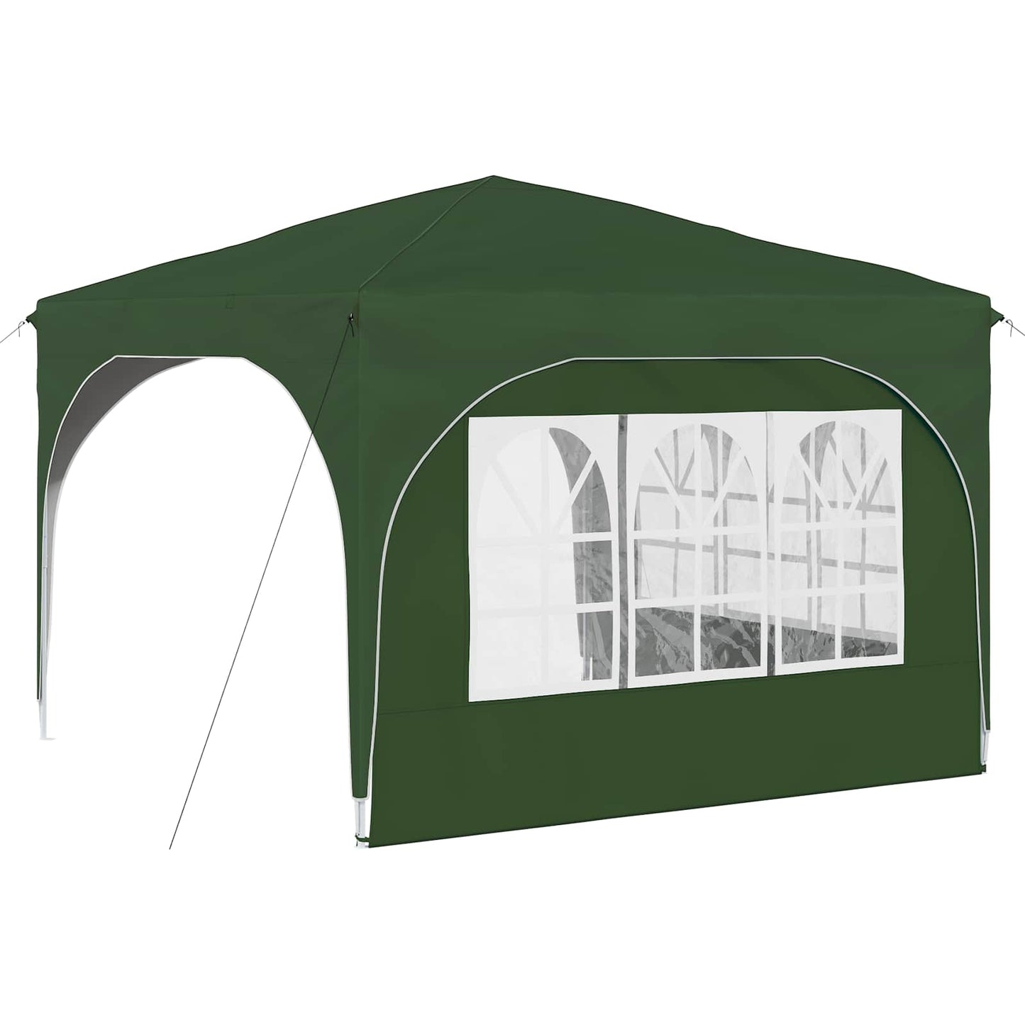 vidaXL Pop-up Party Tent 290 x 290 x 245 cm Green
