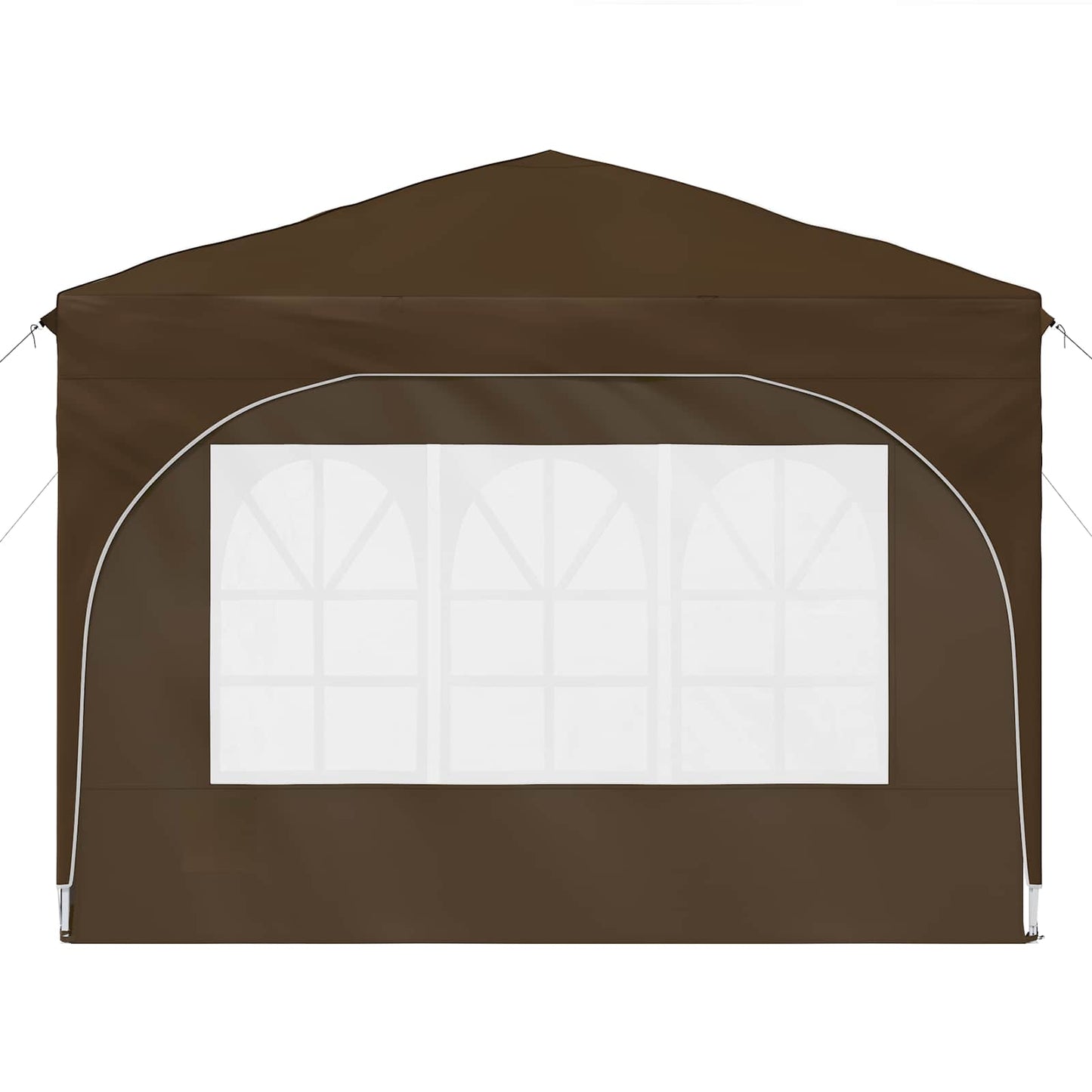 vidaXL Pop-up Party Tent 290 x 290 x 245 cm Taupe