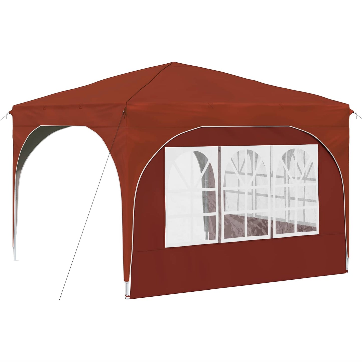 vidaXL Pop-up Party Tent 290 x 290 x 245 cm Terracotta