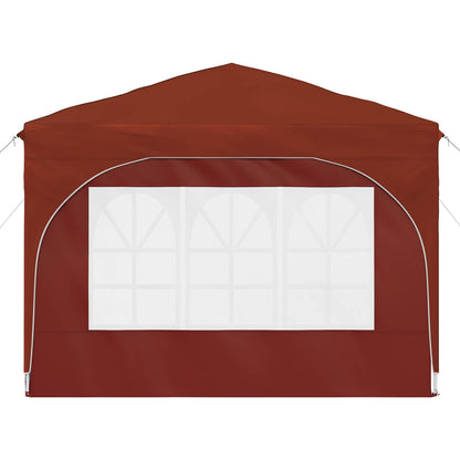 vidaXL Pop-up Party Tent 290 x 290 x 245 cm Terracotta