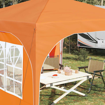 vidaXL Pop-up Party Tent 290 x 290 x 245 cm Orange