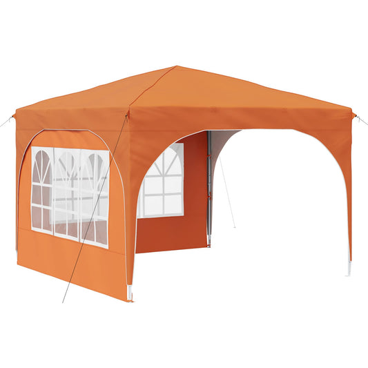 vidaXL Pop-up Party Tent 290 x 290 x 245 cm Orange