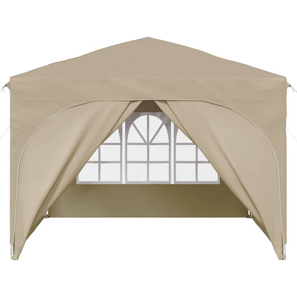vidaXL Pop-up Party Tent 290 x 290 x 245 cm Cream