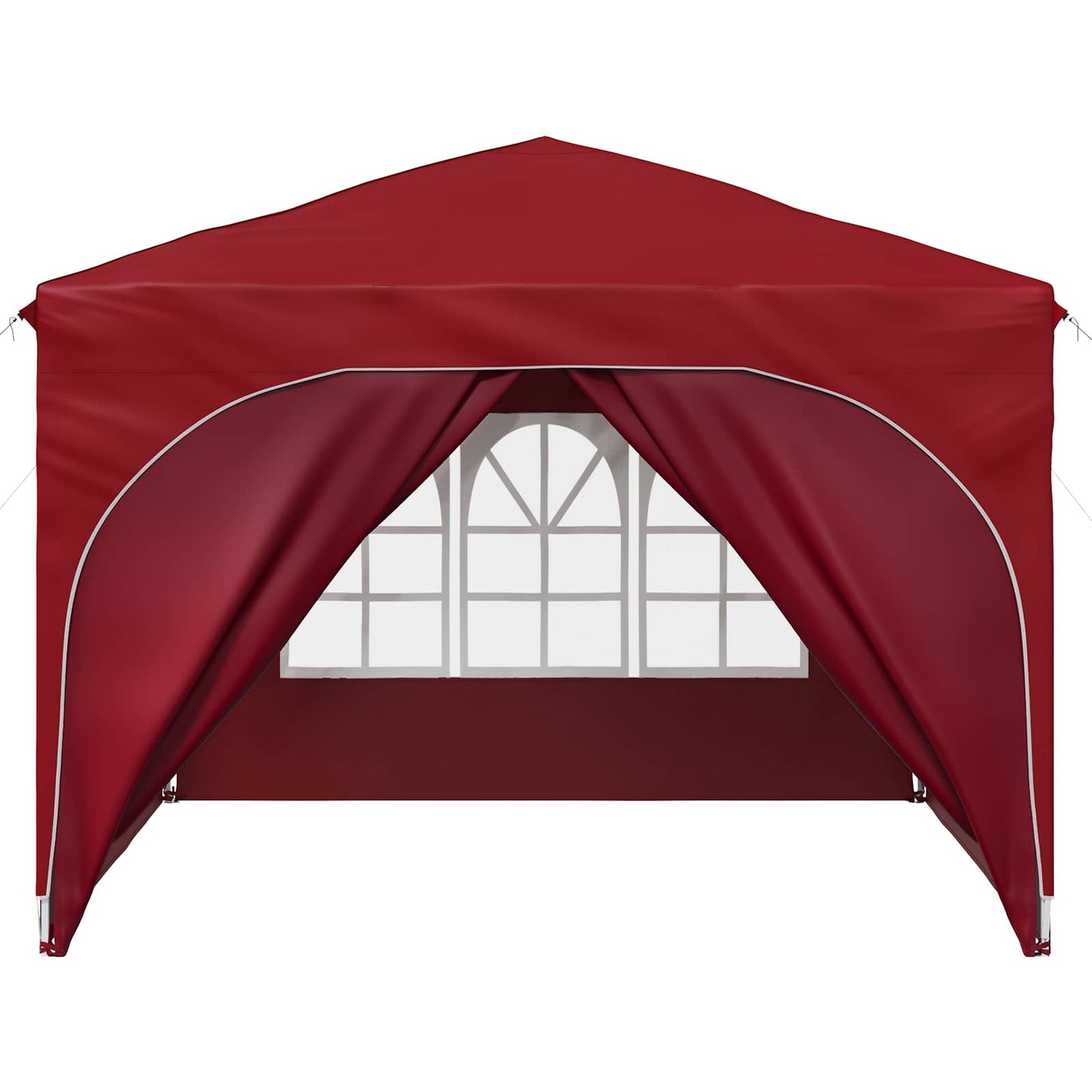 vidaXL Pop-up Party Tent 290 x 290 x 245 cm Burgundy
