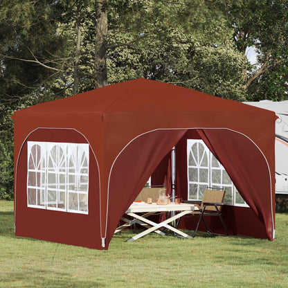 vidaXL Pop-up Party Tent 290 x 290 x 245 cm Terracotta