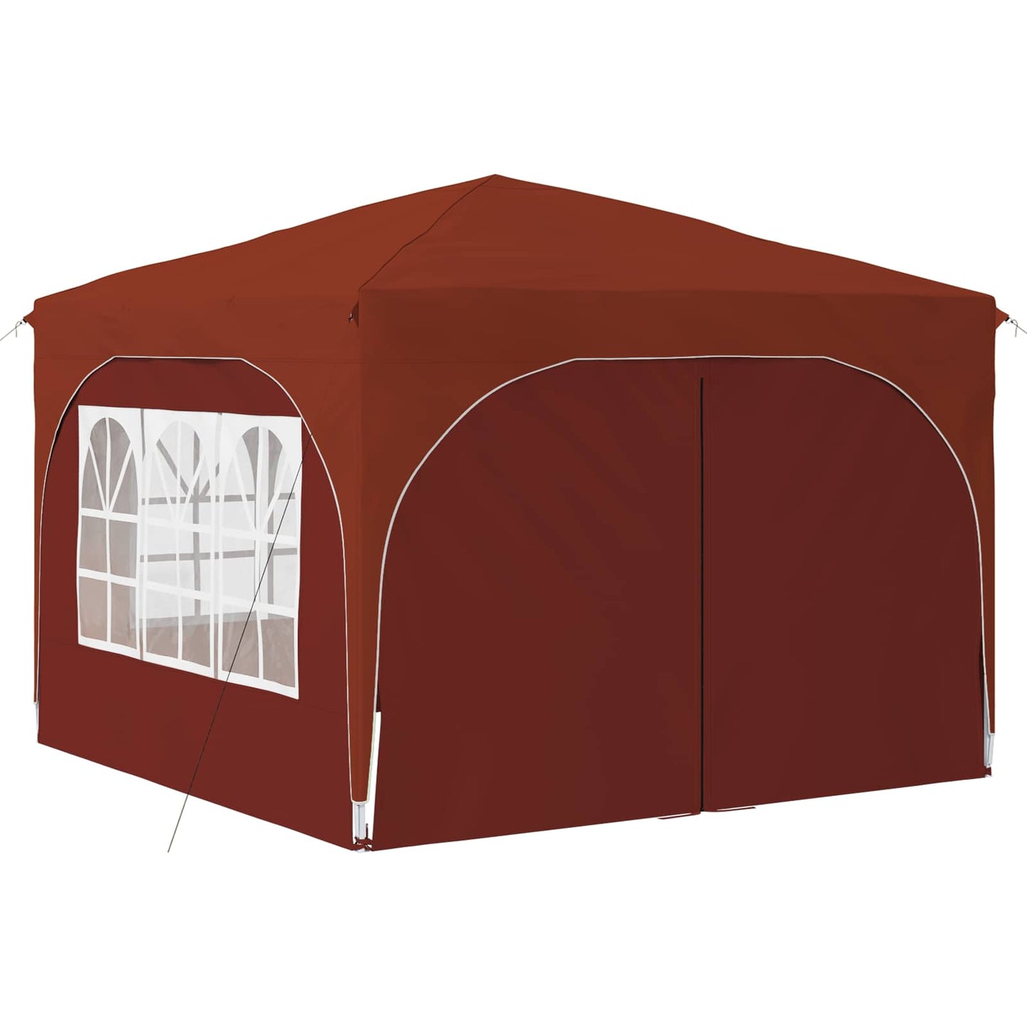 vidaXL Pop-up Party Tent 290 x 290 x 245 cm Terracotta