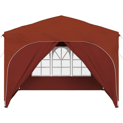 vidaXL Pop-up Party Tent 290 x 290 x 245 cm Terracotta