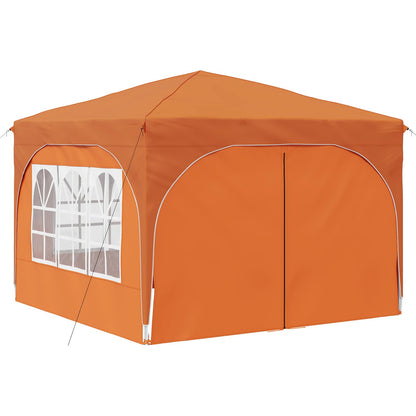 vidaXL Pop-up Party Tent 290 x 290 x 245 cm Orange