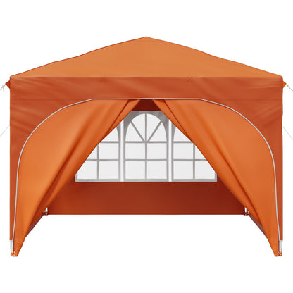 vidaXL Pop-up Party Tent 290 x 290 x 245 cm Orange
