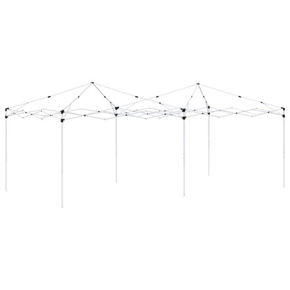 vidaXL Pop-up Party Tent Cream 575 x 288 x 245 cm Oxford Fabric