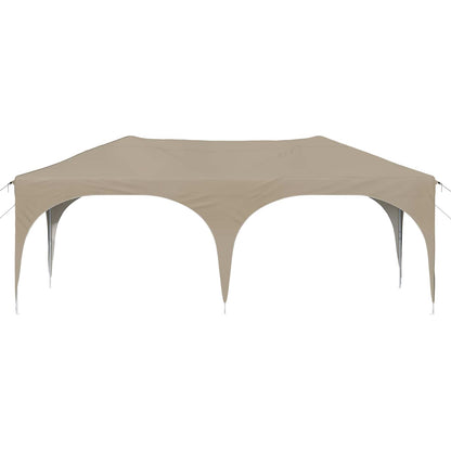 vidaXL Pop-up Party Tent Cream 575 x 288 x 245 cm Oxford Fabric