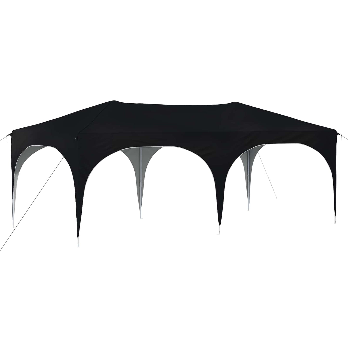 vidaXL Pop-up Party Tent 575 x 288 x 245 cm Anthracite Oxford Fabric