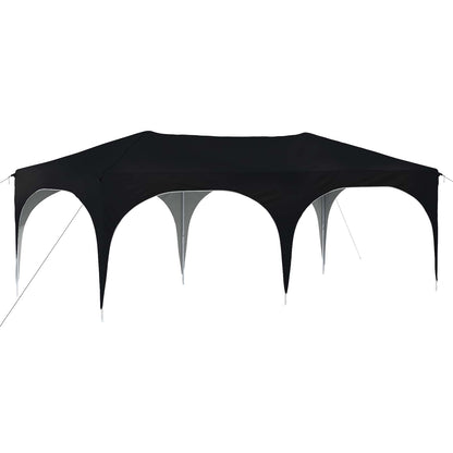 vidaXL Pop-up Party Tent 575 x 288 x 245 cm Anthracite Oxford Fabric
