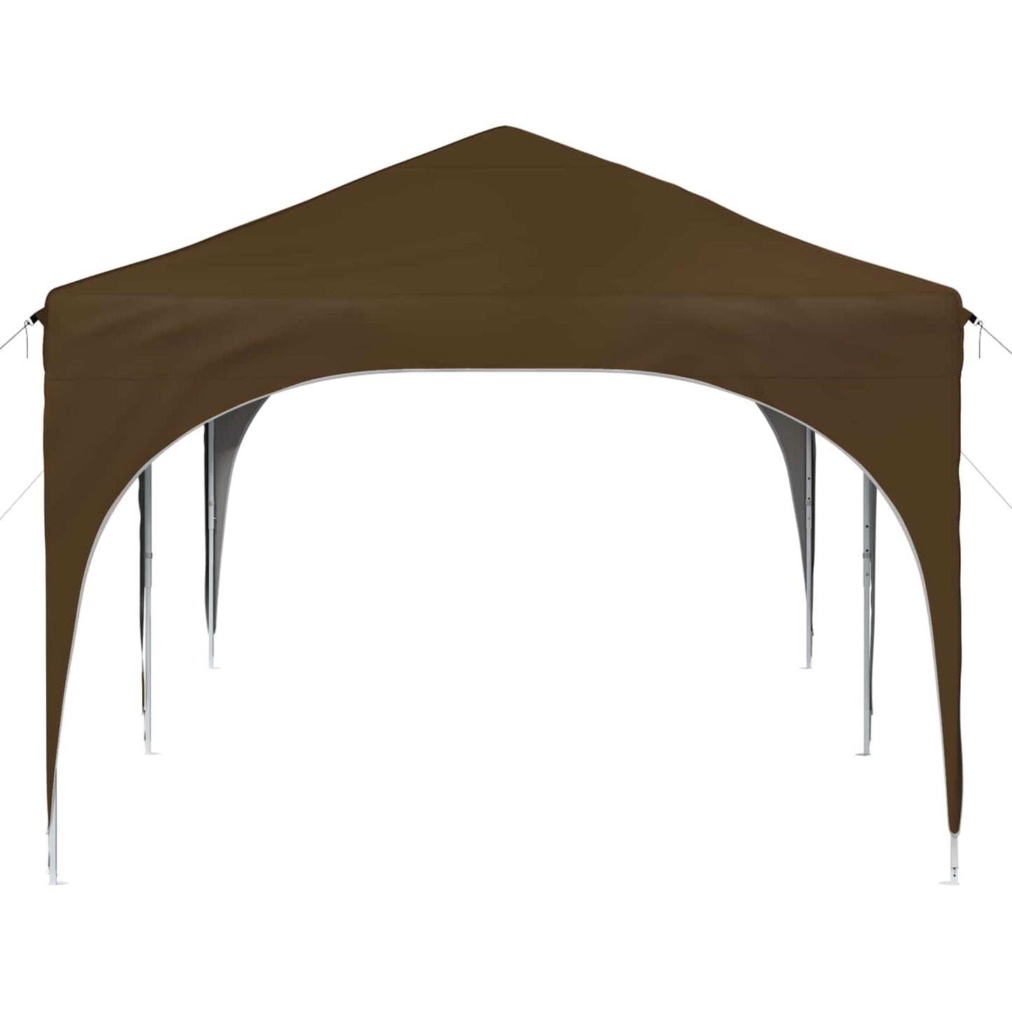 vidaXL Pop-up Party Tent 575 x 288 x 245 cm Taupe Oxford Fabric