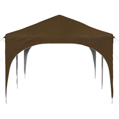 vidaXL Pop-up Party Tent 575 x 288 x 245 cm Taupe Oxford Fabric