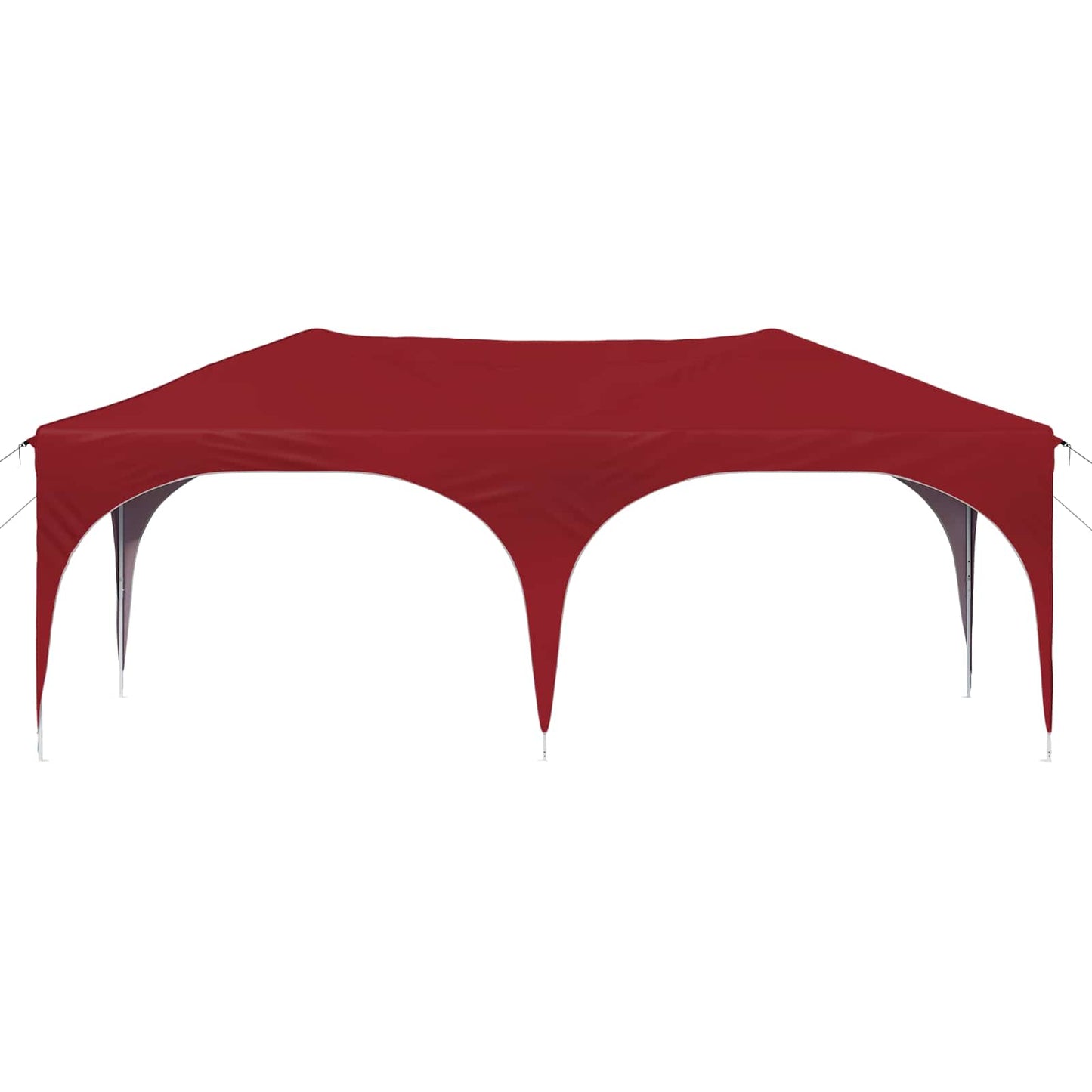vidaXL Pop-up Party Tent 575 x 288 x 245 cm Burgundy Oxford Fabric
