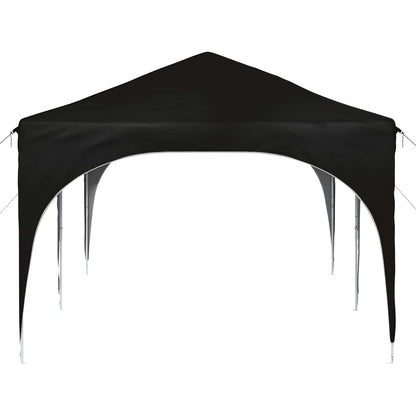 vidaXL Pop-up Party Tent 575 x 288 x 245 cm Black Oxford Fabric