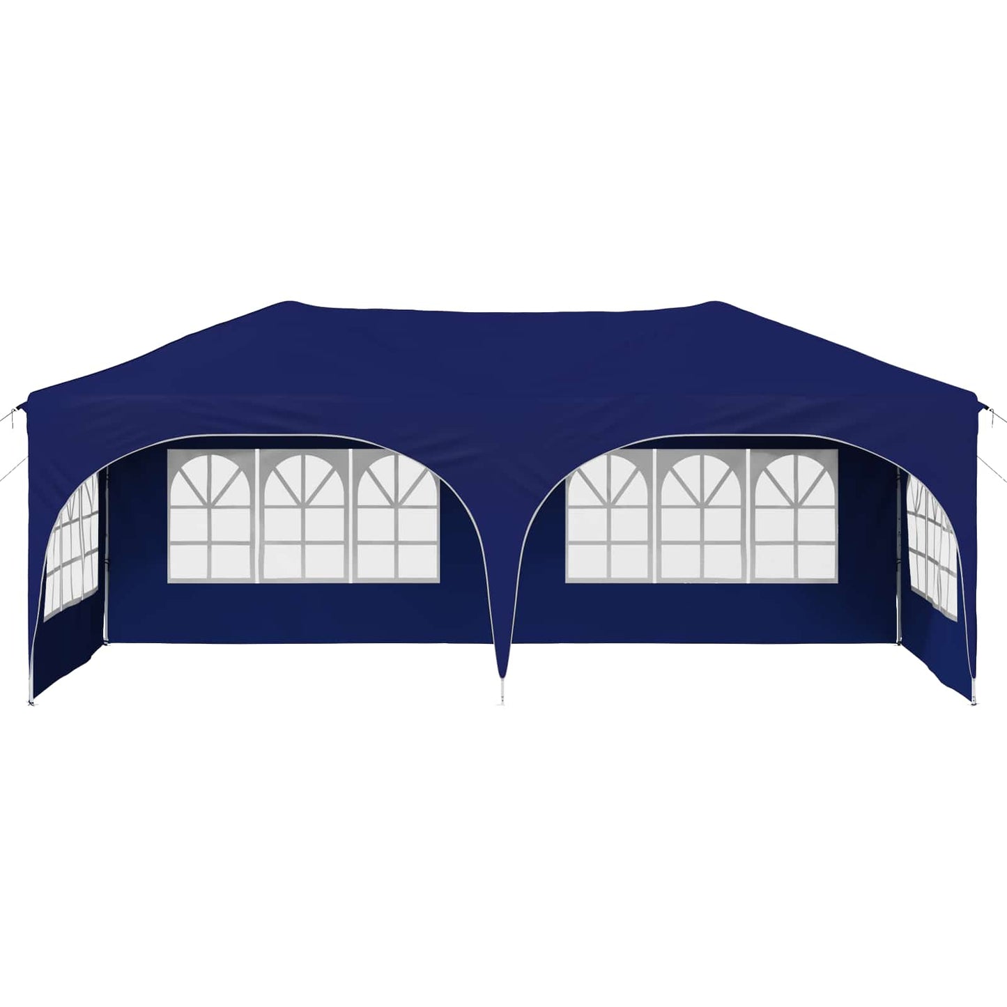 vidaXL Pop-up Party Tent 575 x 288 x 245 cm Blue Oxford Fabric