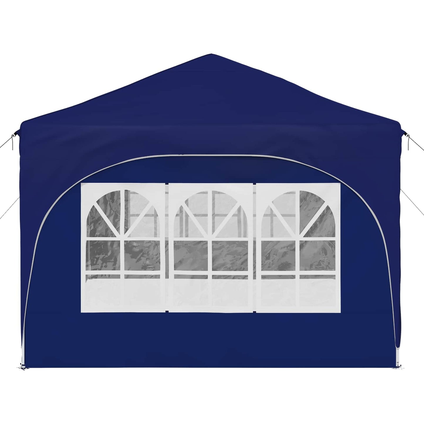 vidaXL Pop-up Party Tent 575 x 288 x 245 cm Blue Oxford Fabric