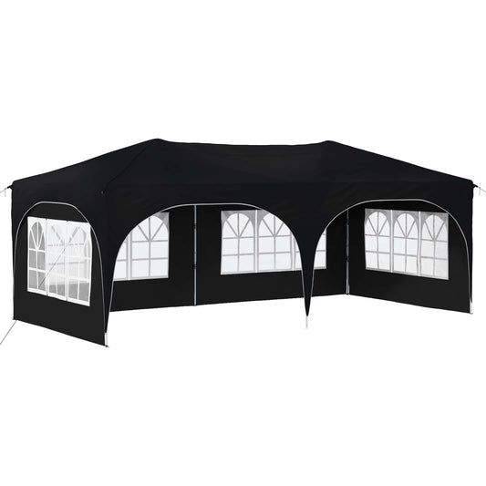 vidaXL Pop-up Party Tent 575 x 288 x 245 cm Anthracite Oxford Fabric