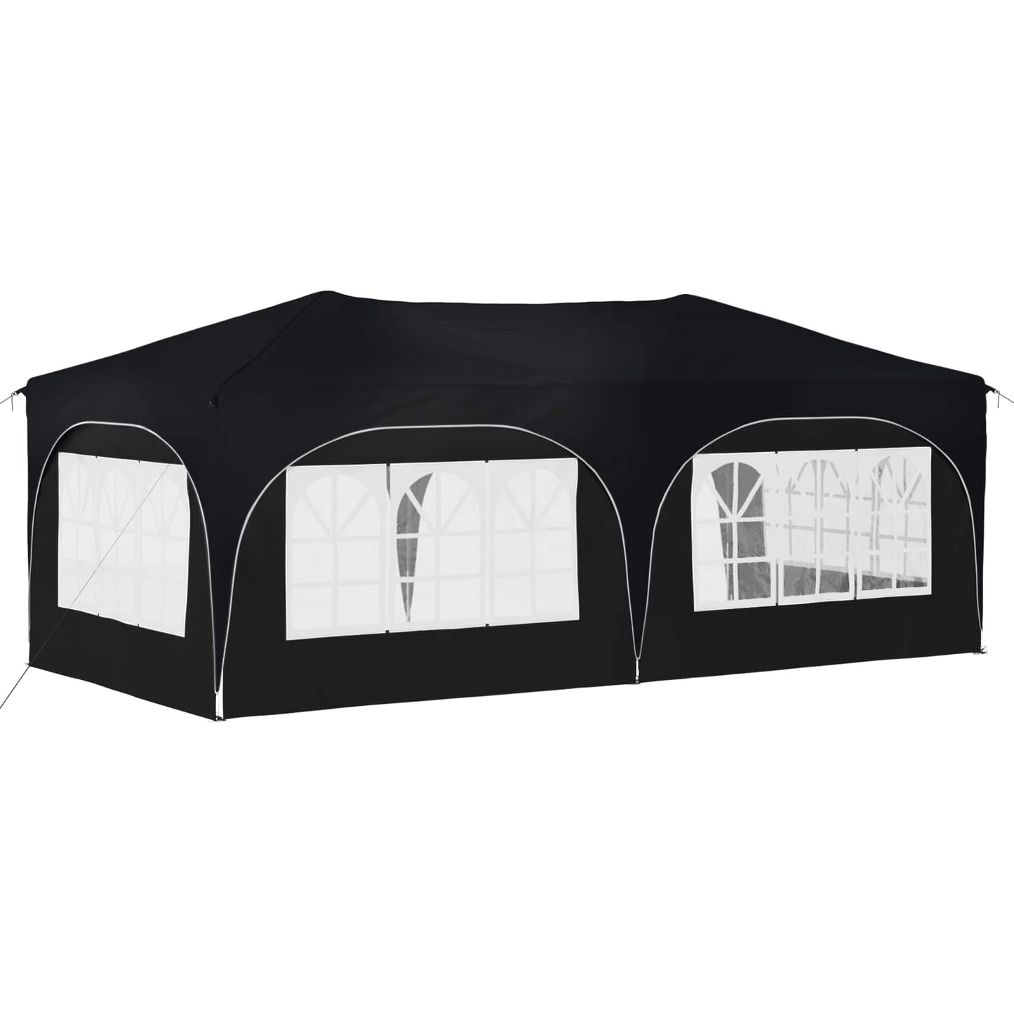 vidaXL Pop-up Party Tent 575 x 288 x 245 cm Anthracite Oxford Fabric