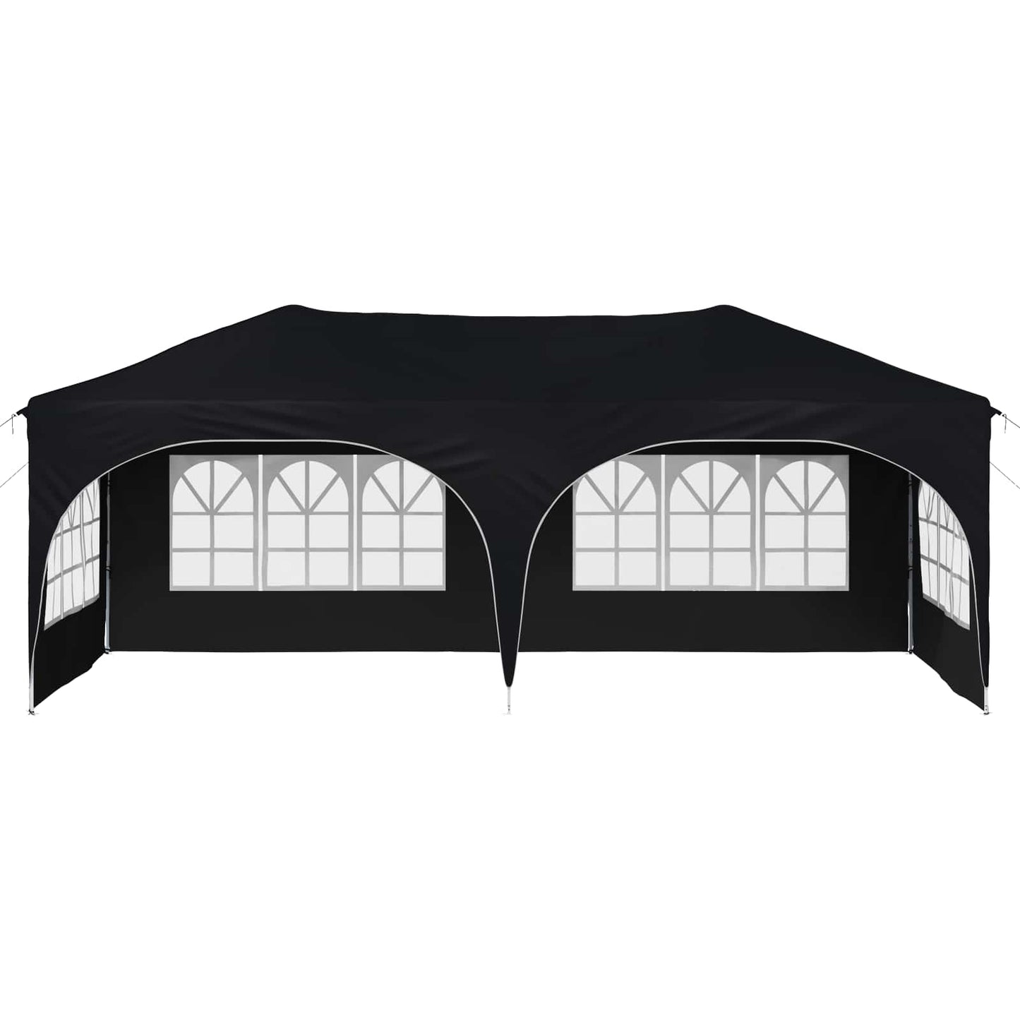 vidaXL Pop-up Party Tent 575 x 288 x 245 cm Anthracite Oxford Fabric